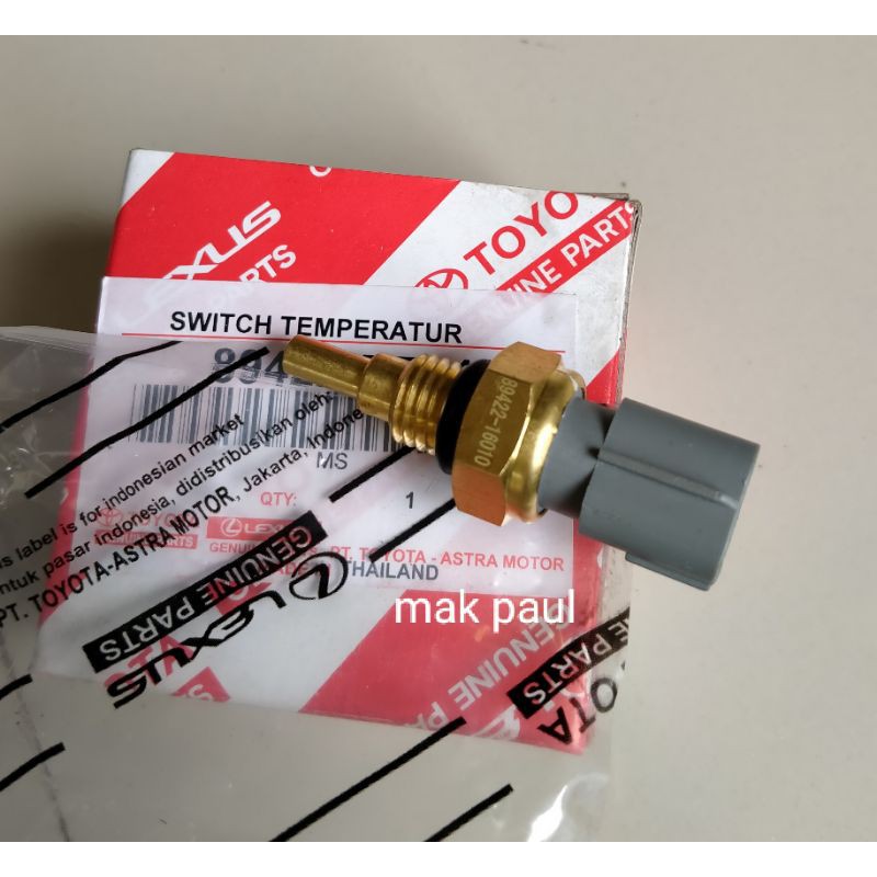 Temperature Sensor Ect Temperature 3pin Vios Old Soluna Alltis Camry Rush Terios Avanza Xenia