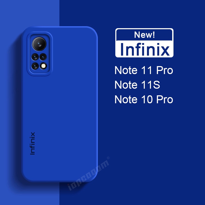 เคสซิลิโคนนิ่ม ป้องกันกล้อง สําหรับ Infinix Note 11 Pro 11S 10