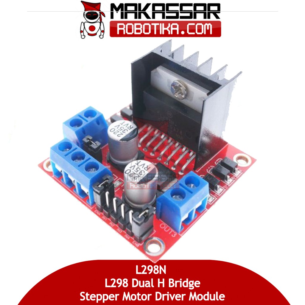 L298n L298 DUAL H BRIDGE STEPPER โมดูลมอเตอร์ไดรเวอร์