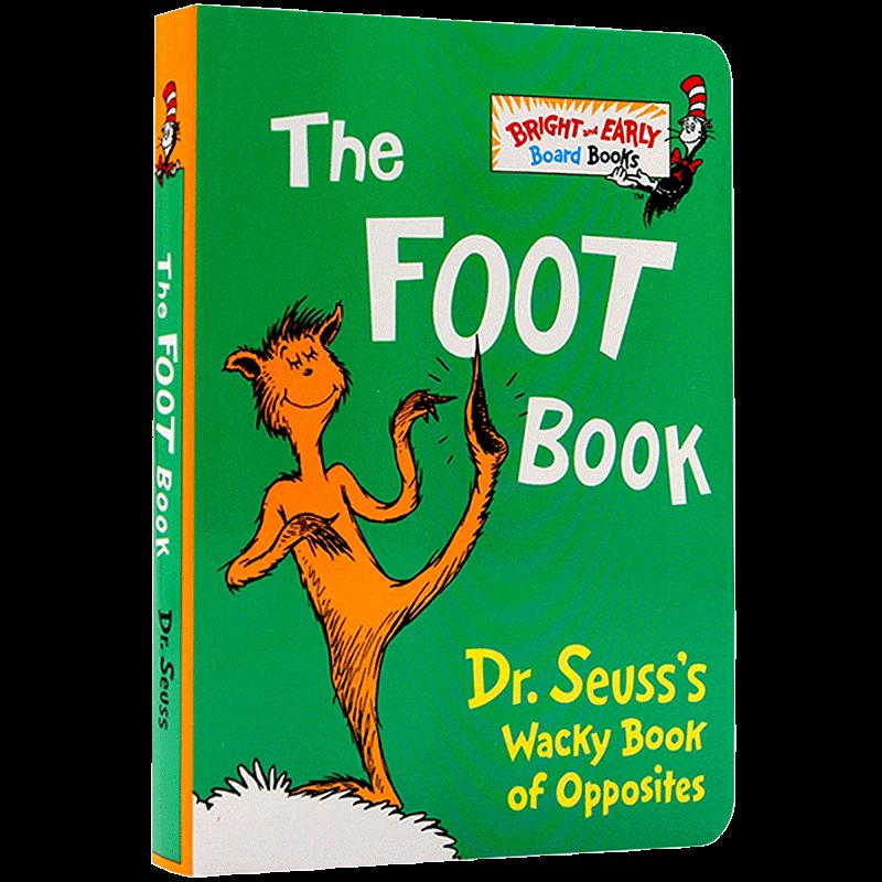 หนังสือภาพภาษาอังกฤษ Dr Seuss Series The Foot Book สําหรับเด็ก