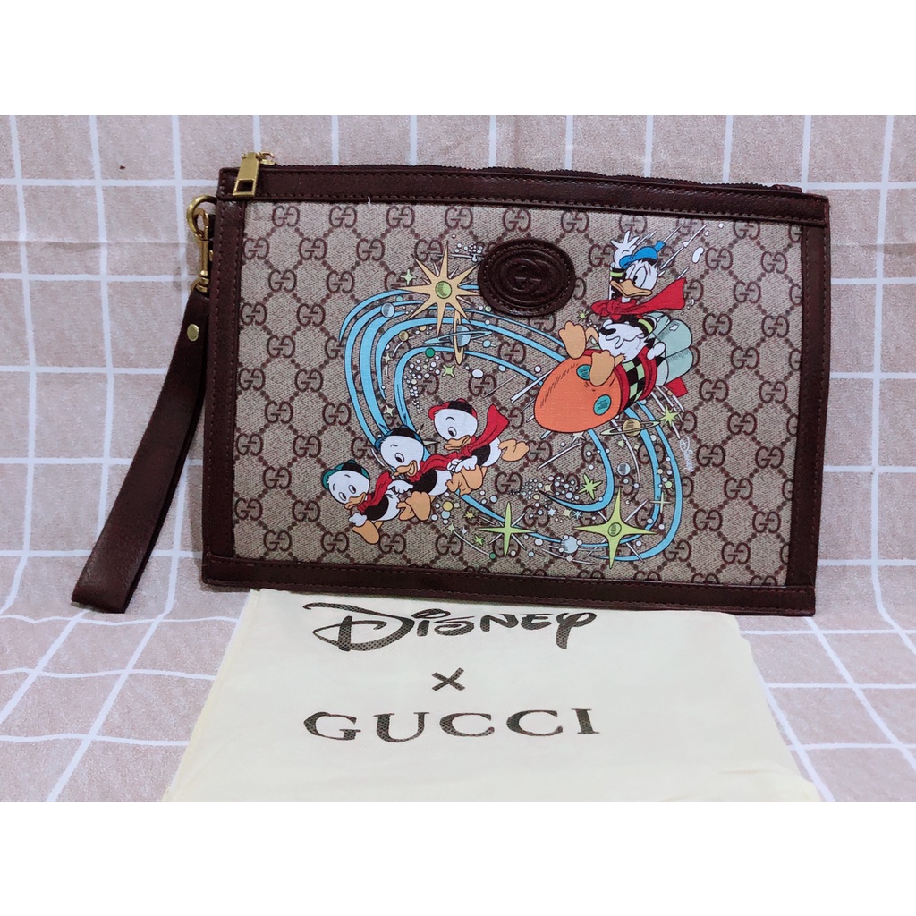 (พร้อมส่ง) กระเป๋า gucci x DisneyDisney X Gucci Donald Duck