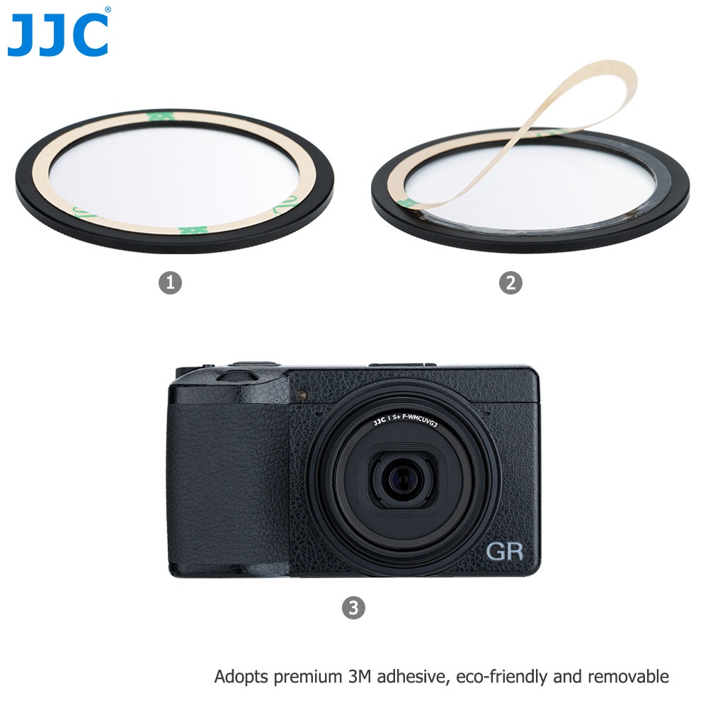 JJC UV Filter S+ L39 ตัวป้องกันเลนส์ Ricoh GR IIIx GR III GR II GR3x GR3 GR2 Richo GRIII GRIIIx GRII อุปกรณ์เสริมกล้อง