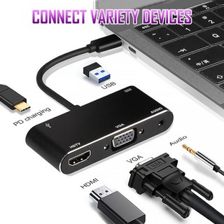 Oker USB-C to HDMI/VGA adapter OKER