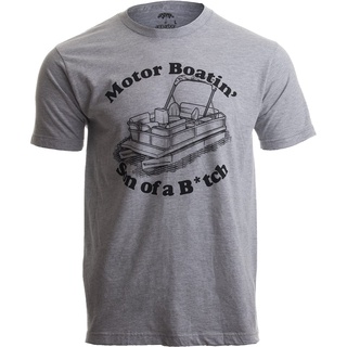 เสื้อยืด พิมพ์ลาย Motorboatin Son of a Btch แฟชั่นฤดูร้อน สําหรับผู้ชาย