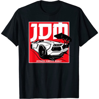 ROUND คอลูกเรือเสื้อยืด ผ้าฝ้ายแท้ พิมพ์ลาย Italian Supercar Jdm Tuning Car แฟชั่นเรโทร สไตล์ญี่ปุ่น สําหรับผู้ชาย
-4XL