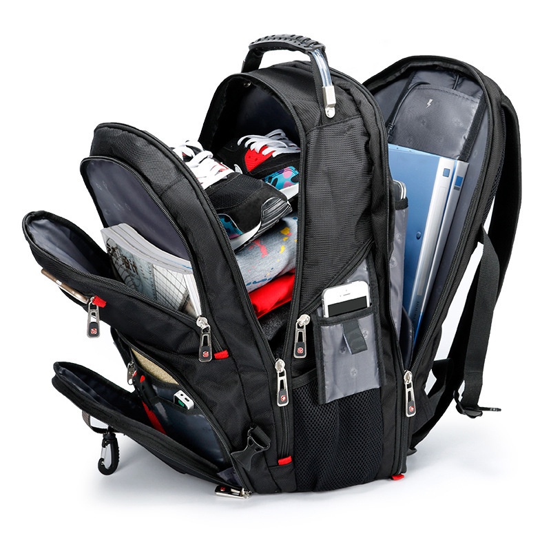 BUpdated Swiss-Multifunctional Water ResistanTravel Bags 17.3 inch ...