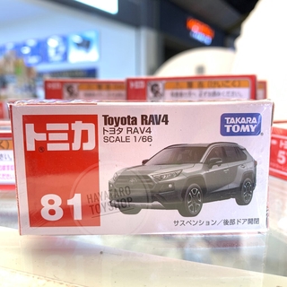 โมเดลรถเหล็ก ของแท้ Tomica 81 Toyota RAV4