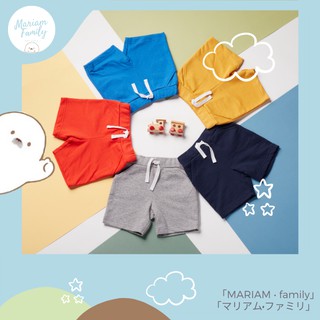 กางเกงเชือกผูก เจ็ดสี ชุดเด็ก เสื้อผ้าเด็ก Baby boys &amp; Todller SHORT mariam family #1