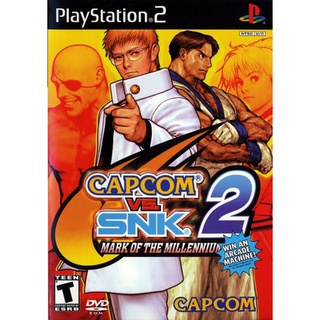 แผ่น PS2 Capcom vs. SNK 2: Mark of the Millennium 2001
