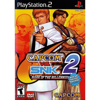 แผ่นเกมส์PS2 Capcom vs. SNK 2: Mark of the Millennium 2001 (USA) PS2 แผ่นเพล2 แผ่นplay2