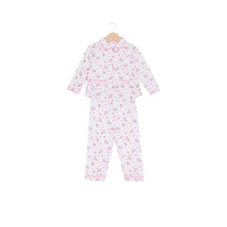 SANRIO ชุดนอนกางเกงขายาวเด็กหญิง My Melody ชุดนอน เสื้อผ้าเด็กเล็ก เด็กผู้หญิง เด็ก ของเล่น