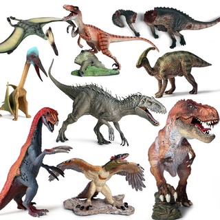 โมเดลไดโนเสาร์จูราสสิก Mosasaurus Tyrannosaurus Rex Velociraptor Ankylosaurus Pterodactyl ของเล่นเสริมการศึกษา สําหรับเด็ก