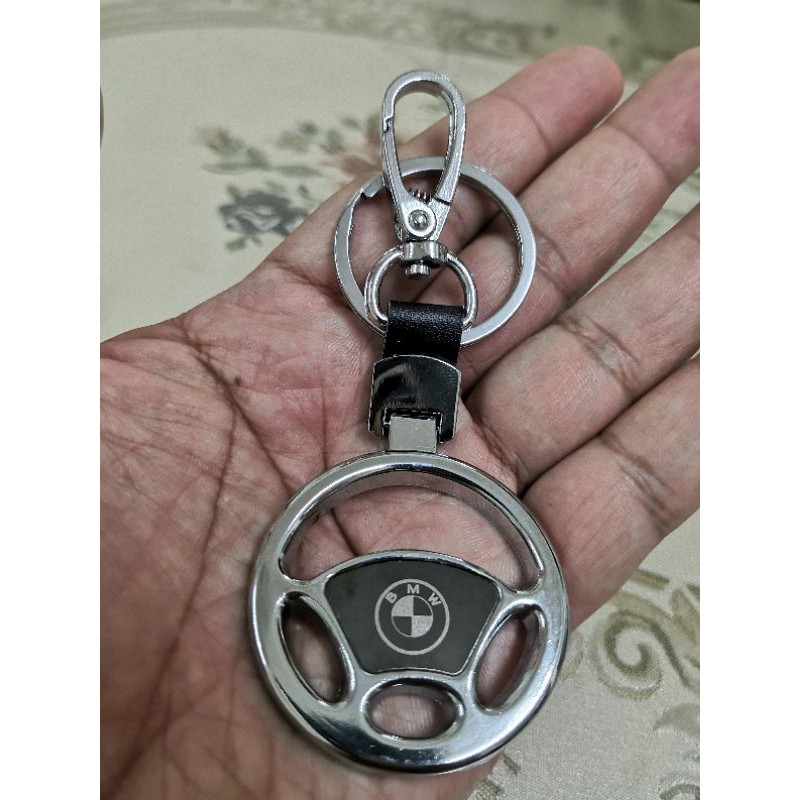 พวงกุญแจรถโลโก้ BMW พวงกุญแจ
