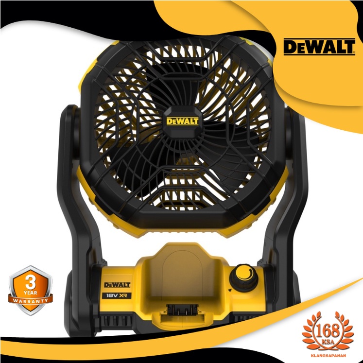 DEWALT DCE512N พัดลมไร้สาย พัดลมแบตเตอรี่ 20 โวลต์ (ตัวเปล่า) รุ่น DCE512N สินค้ารับประกัน 3 ปี
