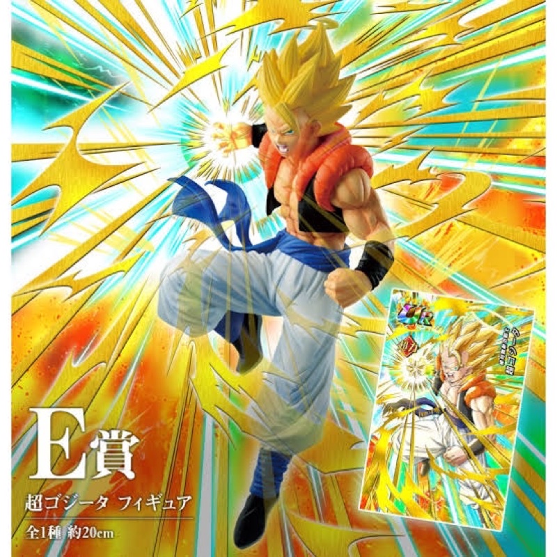 (ของแท้ 100%) Ichiban Kuji Dragonball Z Awakening Warriors Dokkan Battle E Gogeta