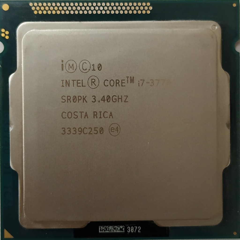 CPU (ซีพียู) INTEL 1155 CORE I7-3770 3.4-3.9 GHz