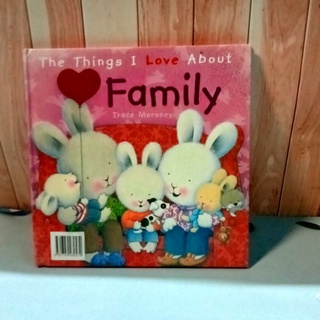 หนังสือปกแข็ง The Thing I Love About  Family มือสอง