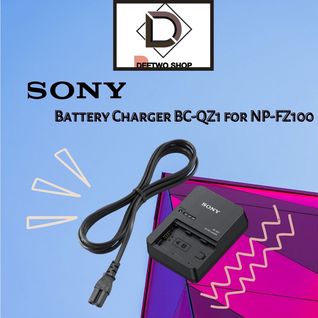 Sony Battery Charger BC-QZ1 For NP-FZ100 | Shopee Thailand