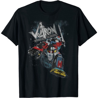 เสื้อยืดคอกลม แขนสั้น ผ้าฝ้าย 100% พิมพ์ลายการ์ตูน Voltron Voltron สไตล์ญี่ปุ่น สําหรับผู้ชายS-5XL