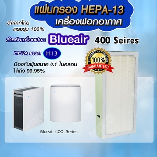 แผ่นกรองอากาศ BLUEAIR 400 Series กรองฝุ่น Hepa สำหรับเครื่องฟอกอากาศ BLUEAIR รุ่น 400 Series