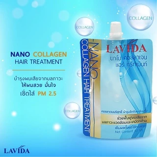 แฮร์เคราติน/เซรั่ม/ทรีทเม้นท์ บำรุงผม (ซอง) ลาวีด้า LAVIDA Hair Keratin/Serum/Treatment 50/60 ml.