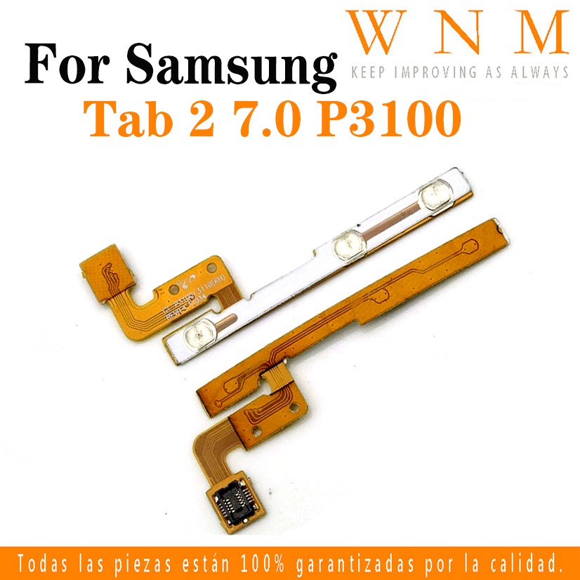 สําหรับ Samsung Galaxy Tab 2 7.0 P3100 P3110 GT-P3100 Flex Cable Volume Power เปิด/ปิดปุ่มสวิทช์ Fle