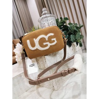 Dont Miss! UGG JANEY CROSSBODY REAL SHEEP LEATHER BAG กระเป๋าสะพายแบรนด์ดังรุ่นยอดนิยมจาก Deckers UGG Factory สัญชาติออ