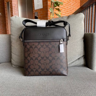 COACH (F73336) HOUSTON FLIGHT BAG IN SIGNATURE CANVAS