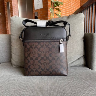 COACH (F73336) HOUSTON FLIGHT BAG IN SIGNATURE CANVAS