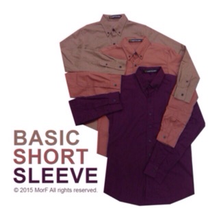 Basic Long Sleeve เสื้อ เชิ้ต oxford แขนยาว