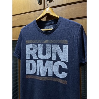 เสื้อยืดผ้าฝ้าย เสื้อวงมือสอง RUN DMC (201x) Size M มือ2