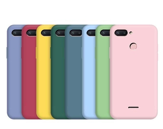 เคสโทรศัพท์ซิลิโคนกันกระแทกสําหรับ Xiaomi Redmi 6