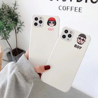 เคสไอโฟน เคสซิลิโคน 11 promax iPhone case  for iPhone X XS MAX XR  7+ 8PLUS หนังGirl TPU-R1472 หนังBoy TPU-R1473