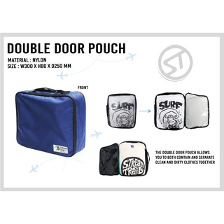 Stream Trail รุ่น HAW Double Door Pouch กระเป๋ามี 2 ด้าน สำหรับใส่เสื้อผ้าหรือสิ่งของแยกออกจากกัน