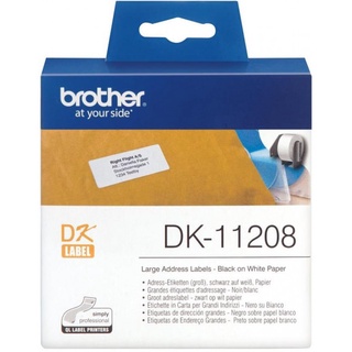 BROTHER TZE TAPE DK11208  LARGE ADDRESS LABLE FOR QL550