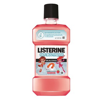 LISTERINE ลิสเตอรีน น้ำยาบ้วนปากสำหรับเด็ก คิดส์ เบอร์รี่ ชิลด์ 250 มล.