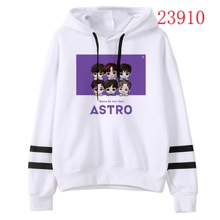 New  Astro  Hip Pop Hoodie  แจ็คเก็ตและเสื้อโค้ท  Cha EunWoo  Hoody  Loose  for Adult  Cartoon Sweatshirt  Oversized