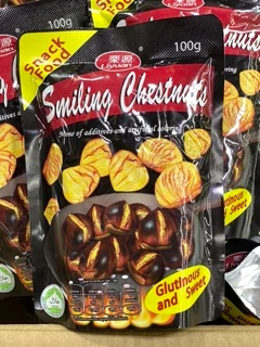 🔥 เกาลัด มีเปลือก ห่อดำ ตราลีหยวน 50ห่อ 🌰(ห่อละ100กรัม)