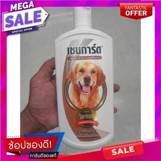 เชนการ์ด แชมพูสุนัข สูตรช่วยลดกลิ่นสาบ ขนาด 350 ml. Chain Guard dog shampoo formula to reduce odor, size 350 ml.