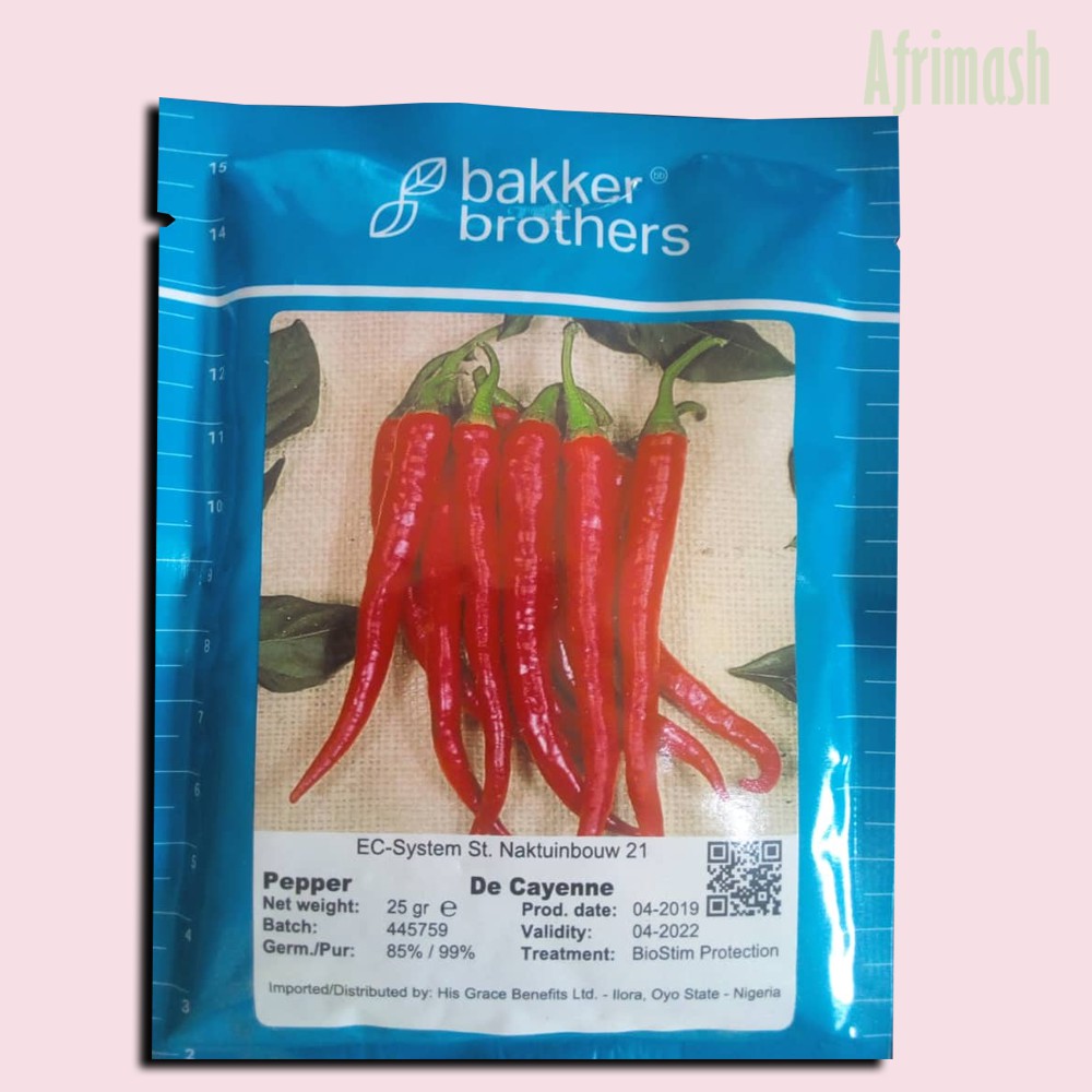 พริกคาเยน - Long Red Thin Cayenne Pepper