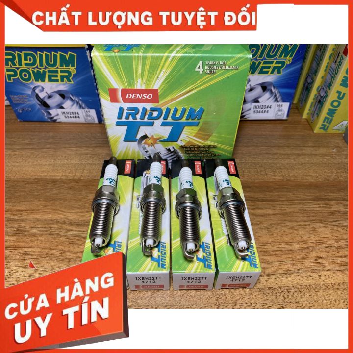 ชุดหัวเทียน Denso Iridium 4 ชิ้นสําหรับ Accent, Vios, Camry Mazda3 Mazda6 CX5 CX3 i10 i20 i30 IXEH22