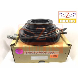 คลัทช์คอมแอร์ มูเล่ย์ Toyota Vios07, Yaris06 13.5 4PK 10PA (16852 หน้ายาง หน้าคลัชคอมแอร์ หน้าครัชคอมแอร์ อะไหล่รถยนต์