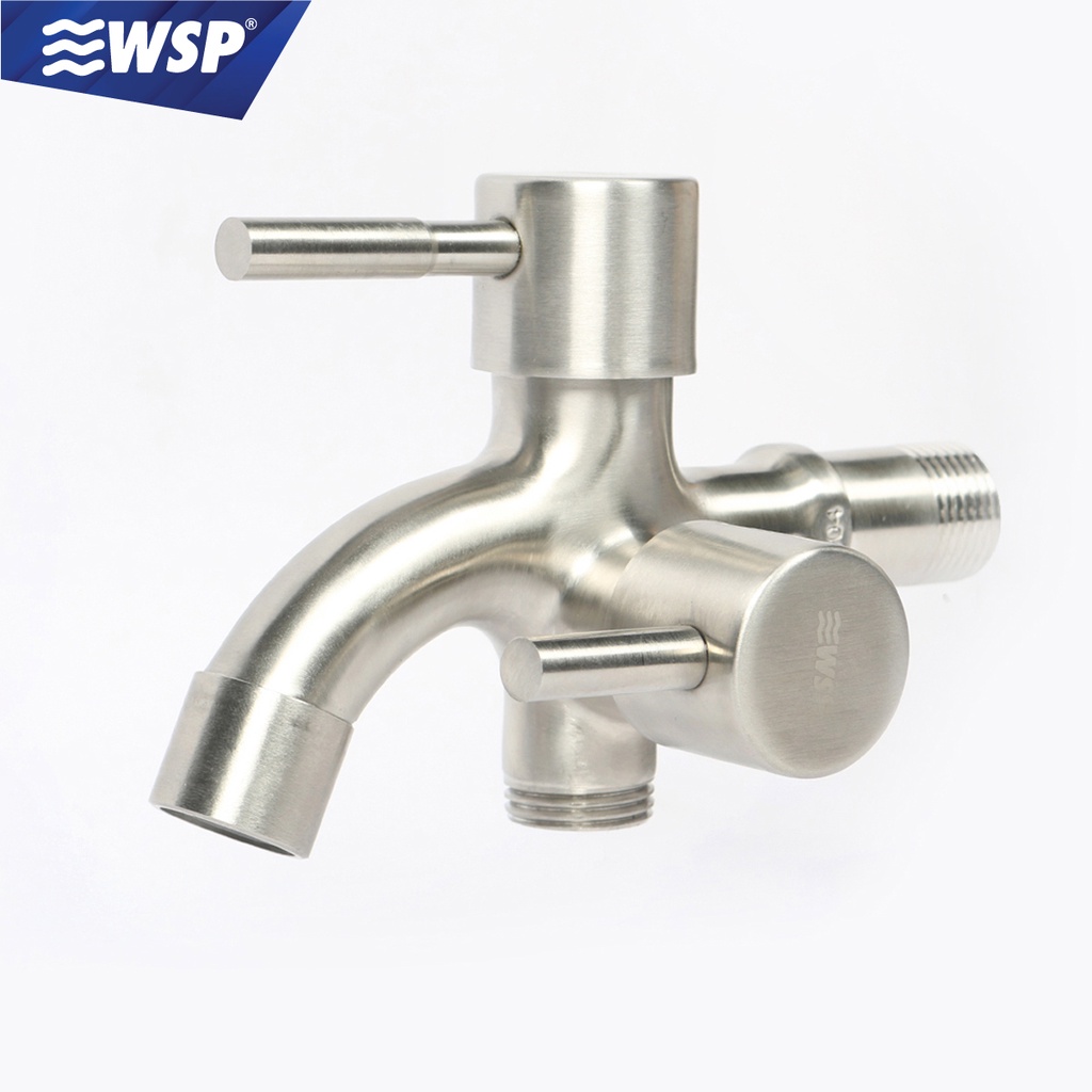 WSP ก๊อกน้ำ ก๊อกซักล้างสแตนเลส 304 รุ่น FAS-8304