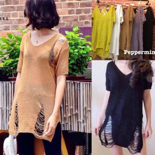 เสื้อไหมพรม สาวอวบ