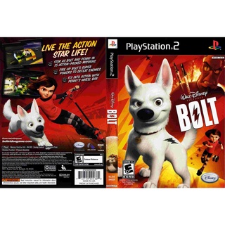 แผ่นเกมส์ PS2 Disney Bolt   คุณภาพ ส่งไว (DVD)