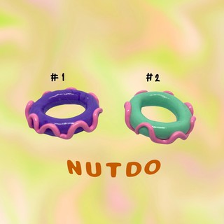 แหวนปั้น Chunky ring รุ่น Nutdo