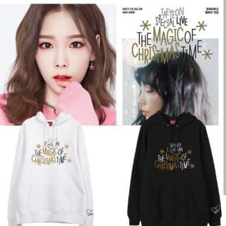 เสื้อฮู้ดแขนยาว Taeyeon The Magic of Christmas Time