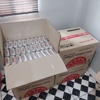 ❤️พร้อมส่งแพ็คเกจใหม่💢ราคาส่งยกลัง 120 ห่อ KOREA EUNDAN VITAMIN C 1000 mg.