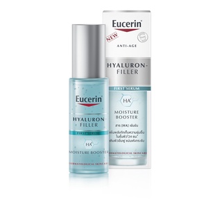 ของแท้** Eucerin Hyaluron-Filler First Serum Moisture Booster 30ml เซรั่มเนื้อเจลใสบางเบา ช่วยเติมร่อง ริ้วรอยให้ผิวอิ่ม