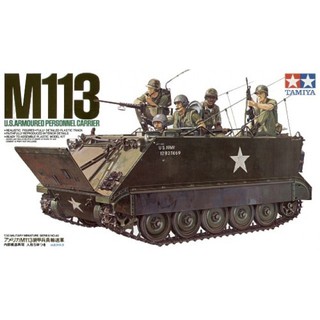 พลาสติก โมเดล ประกอบ TAMIYA สเกล 1/35 M113 U.S. Armoured Personnel Carrier (35040)